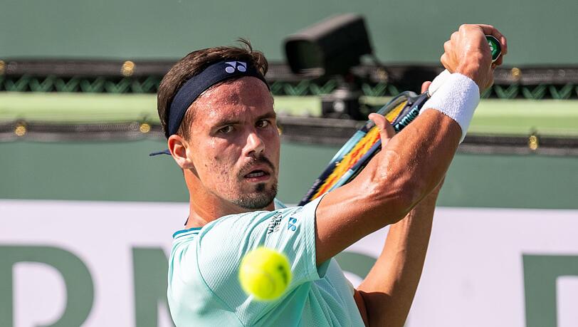 Daniel Altmaier musste sich in Monte Carlo dem Argentinier Francisco Cerundolo geschlagen geben.