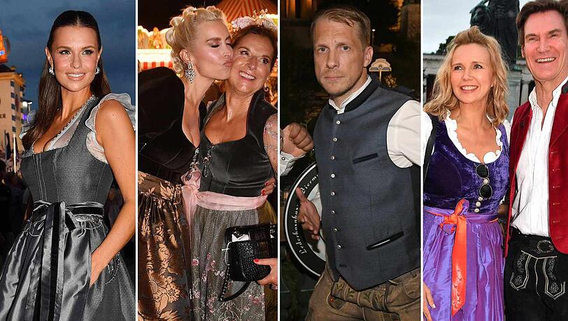 Beim Almauftrieb haben die Promis auf dem Oktoberfest Käfers Wiesn-Schänke unsicher gemacht. Beim Almauftrieb haben die Promis auf dem Oktoberfest Käfers Wiesn-Schänke unsicher gemacht.