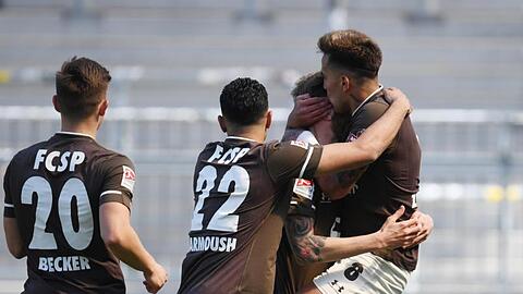 Der FC St. Pauli durfte über drei Punkte gegen die SpVgg Greuther Fürth jubeln.