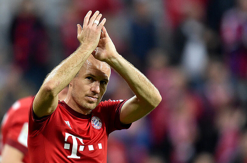 Seine Mitspieler zu selten bedient? Arjen Robben traf gegen Stuttgart einmal - Chancen hatte er mehrere.