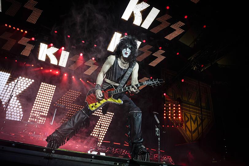 Purer Rock'N'Roll in München: Kiss in der Olympiahalle.