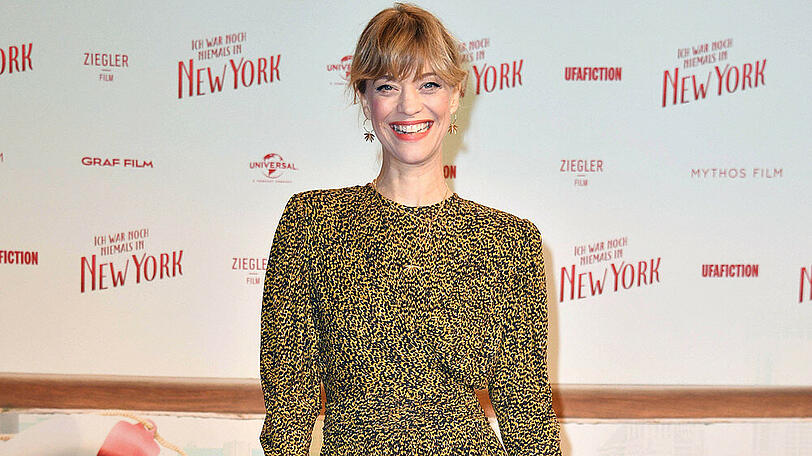 Heike Makatsch bei der Weltpremiere von "Ich war noch niemals in New York" in Köln