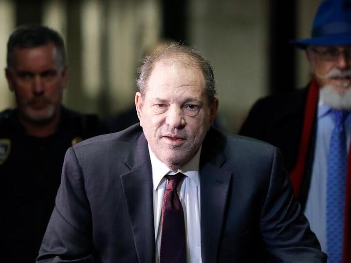 Harvey Weinsteinim Gericht.