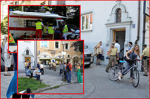 Ein Tag der Anspannung, Stunden der Beklemmung. München nach dem Fund einer Fliegerbombe in Schwabing. Wie wird das 250-Kilo-Monster unschädlich gemacht? Die Bilder
