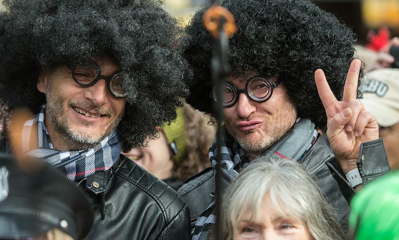 Mit dem "Tanz der Marktweiber" am Viktualienmarkt wird traditionell die narrische Zeit in München beendet.