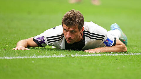 Schon in der Gruppenphase schied das DFB-Team um Thomas Müller aus der WM 2022 in Katar aus.