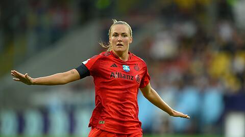 Münchens Magdalena Eriksson sorgte gegen RB Leipzig für den Siegtreffer.