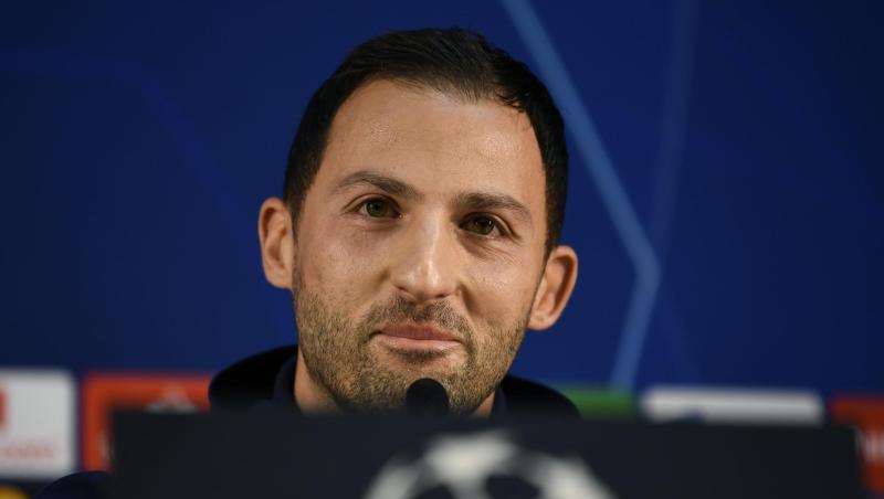 Hat das Achtelfinale in der Königsklasse im Blick: Schalke-Coach Domenico Tedesco. Hat das Achtelfinale in der Königsklasse im Blick: Schalke-Coach Domenico Tedesco.