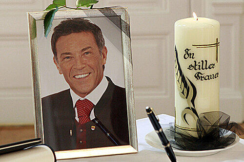 Trauer in Kärten nach dem Tod Jörg Haiders.