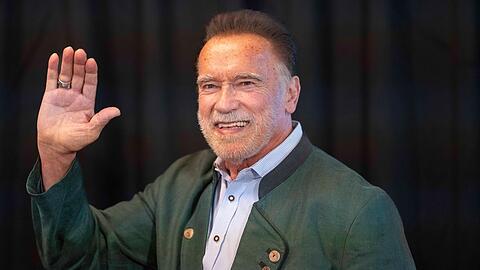 Arnold Schwarzenegger beim Austrian World Summit im Jahr 2024.