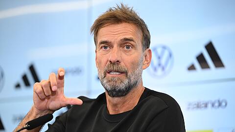 J&uuml;rgen Klopps L&auml;nderspiel-Deb&uuml;t naht. (Archivbild)