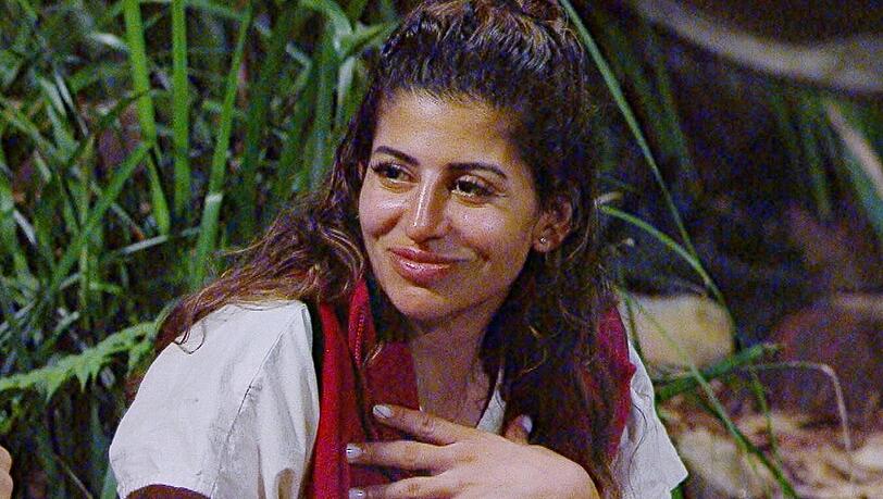 Eva Benetatou im Dschungelcamp 2026.