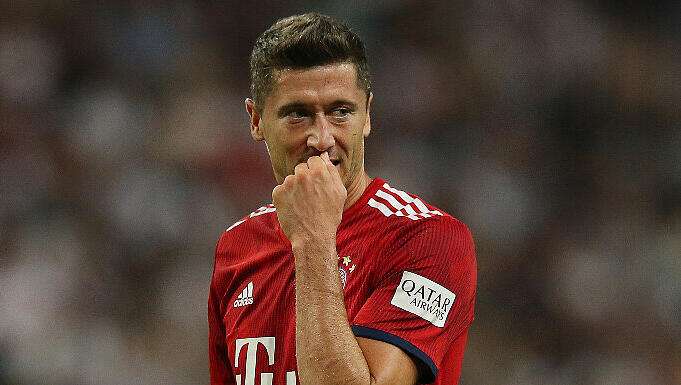 Sein Vertrag beim FC Bayern läuft bis 30. Juni 2021: Robert Lewandowski.