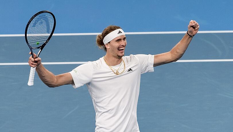 Geht in guter Form ins Turnier: Alexander Zverev.