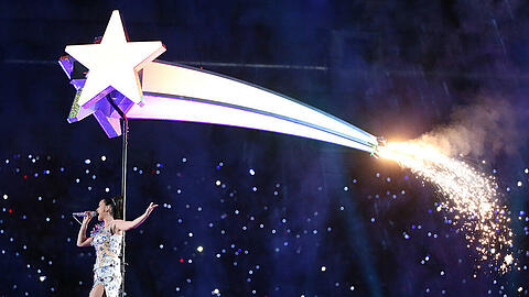 Katy Perry als "Star": Der Auftritt der Sängerin in der Super-Bowl-Halbzeitshow
