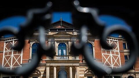 Das Richard-Wagner-Festspielhaus in Bayreuth. Foto: Daniel Karmann/dpa/Archivbild