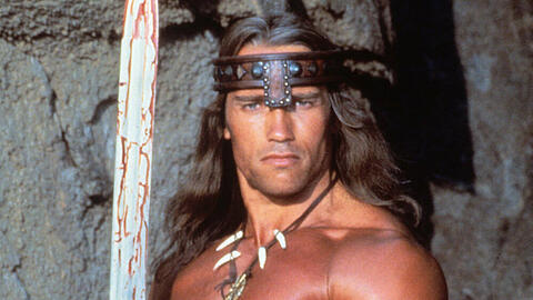 Arnold Schwarzenegger in seiner Rolle als Conan