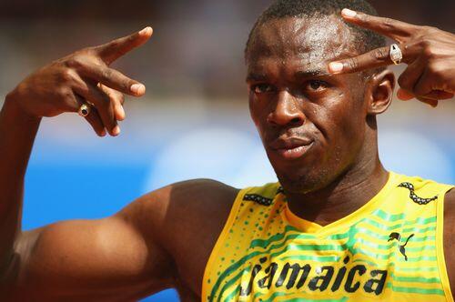 Er sieht sich schon als Sieger und für die meisten Experten ist Usain Bolt auch der Favorit über die 100 Meter.
