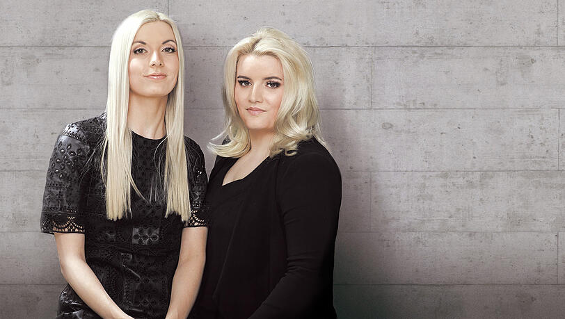 Natalie (l.) und Maxyne Lippert. Natalie (l.) und Maxyne Lippert.