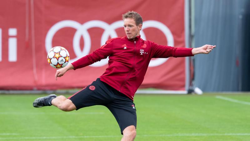 Julian Nagelsmann kann gegen Kiew fast auf seinen kompletten Kader zurückgreifen.