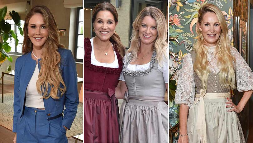 Promi-Damen halten beim Trachten-Event in Ingolstadt Village Ausschau nach den neuesten Trends und Wiesnwirtin Franziska Kohlpaintner gibt einen Geheimtipp für das kommende Oktoberfest. Promi-Damen halten beim Trachten-Event in Ingolstadt Village Ausschau nach den neuesten Trends und Wiesnwirtin Franziska Kohlpaintner gibt einen Geheimtipp für das kommende Oktoberfest.