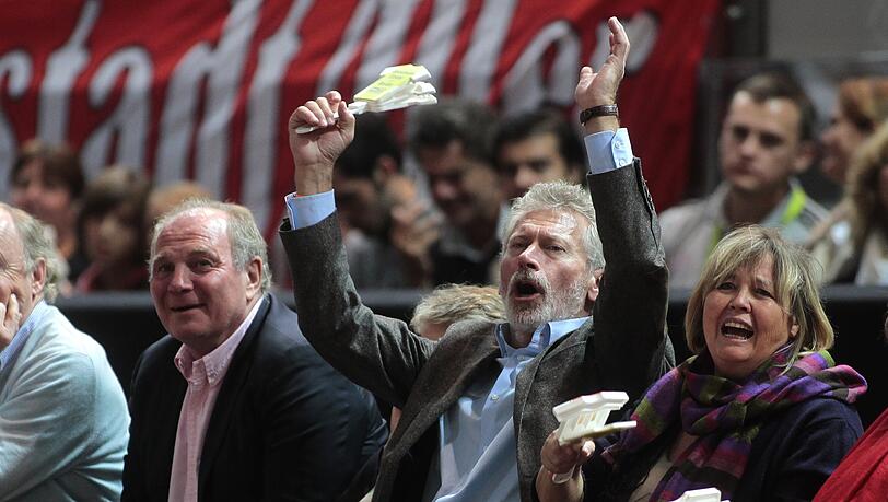 Basketball-Fan Paul Breitner Basketball-Fan Paul Breitner