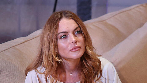 Lindsay Lohan bei einer Theateraufführung in London