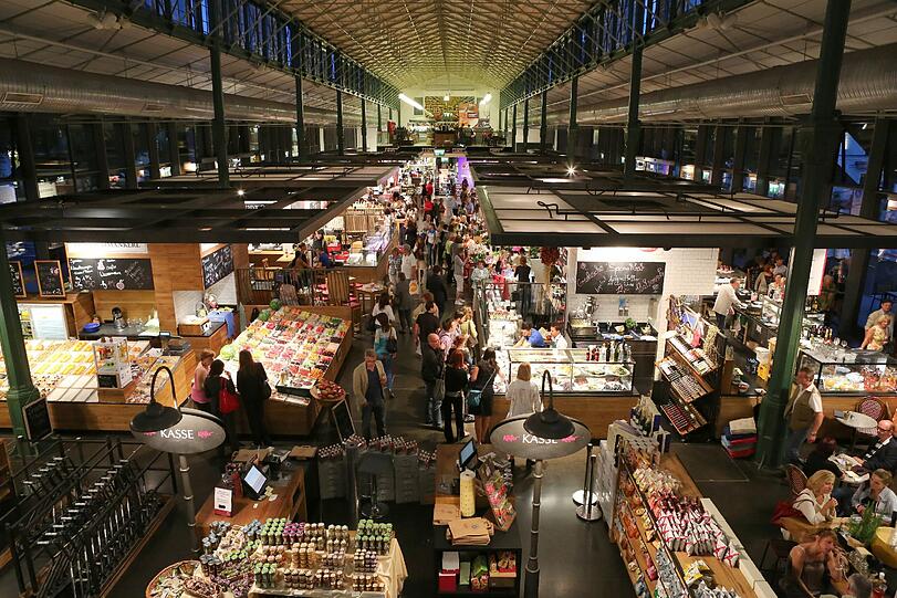 Die Schrannenhalle wird wohl ein drittes Mal groß umgebaut &ndash; diesmal geht es in Richtung eines Erlebnis-Supermarkts unter dem Logo von Edeka.