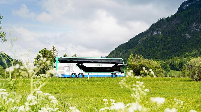 Das 9-Euro-Ticket ist im August auch im Bergbus gültig.