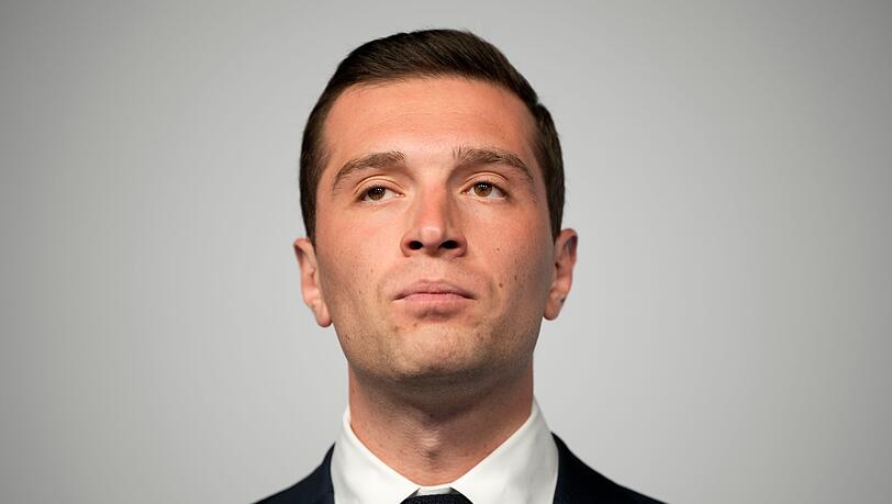 Jordan Bardella könnte 2027 für das Rassemblement National bei der Präsidentschaftswahl ins Rennen gehen. (Archivbild)