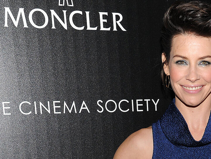 Evangeline Lilly auf dem roten Teppich