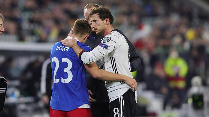 Jens Hofer war sichtlich schockiert von dessen Tritt gegen Leon Goretzka.