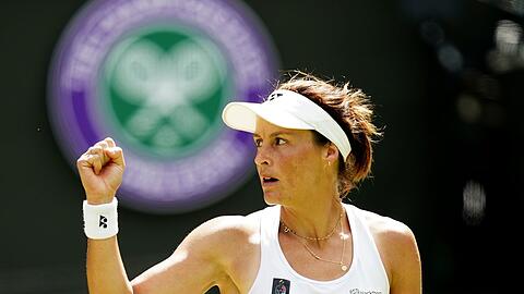 Tatjana Maria steht in Wimbledon im Viertelfinale