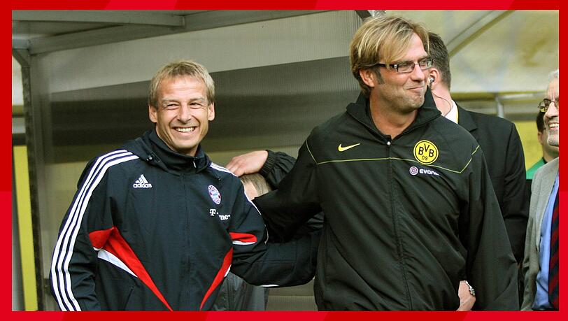 Im Winter 2008 standen zwei J&uuml;rgen beim FC Bayern zur Auswahl: J&uuml;rgen Klinsmann und J&uuml;rgen Klopp.