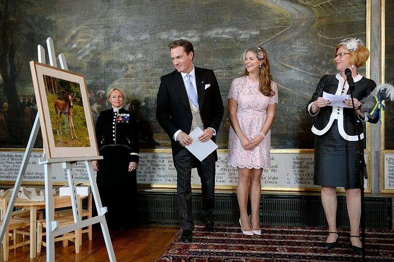 Sehen Sie hier weitere Bilder von der Taufe von Prinzessin Leonore.