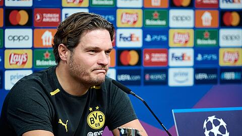 Ist mit Borussia Dortmund in der Königsklasse gefordert: BVB-Coach Edin Terzic.
