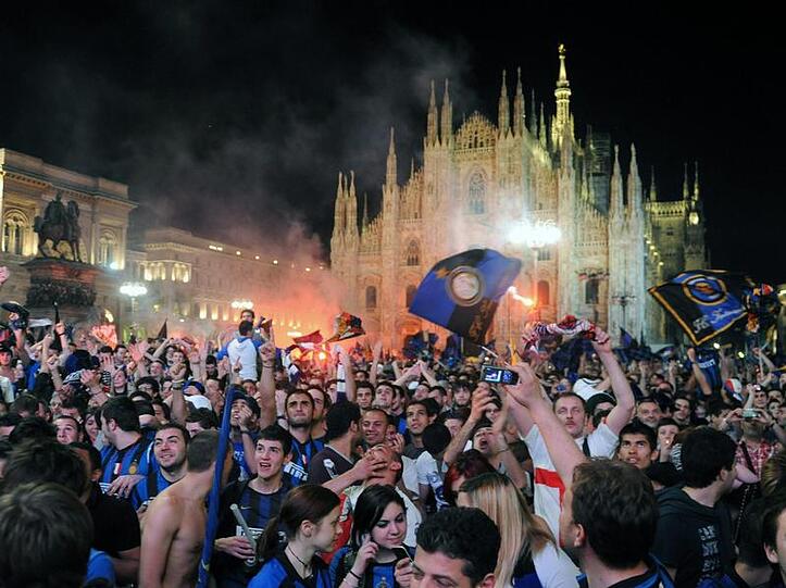 Während in Mailand gejubelt wurde, starb in Turin ein 63-Jähriger wegen des Inter-Sieges