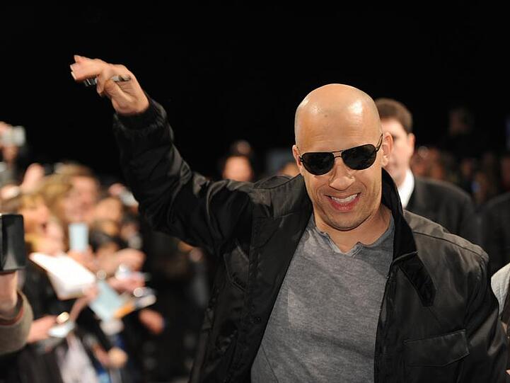 Vin Diesel bei der Europa-Premiere von «Fast & Furious» in Bochum.