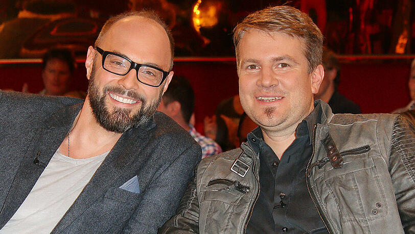 "Kluftinger"-Autoren: Volker Klüpfel (li.) und Michael Kobr "Kluftinger"-Autoren: Volker Klüpfel (li.) und Michael Kobr