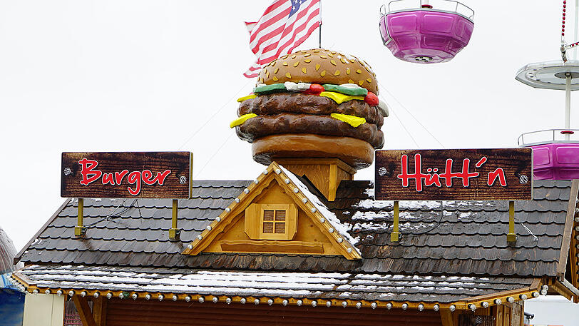 Bürger in der SChnee-Hütt'n.