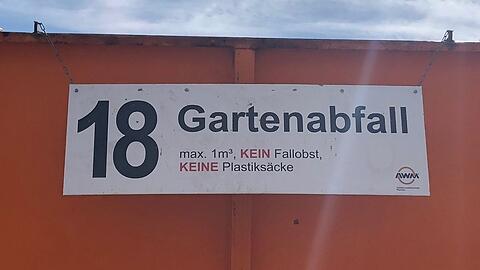 Nur am 25. April 2020 können die Münchner ihre Gartenabfälle bei dem Münchner Wertstoffhöfen abgeben.