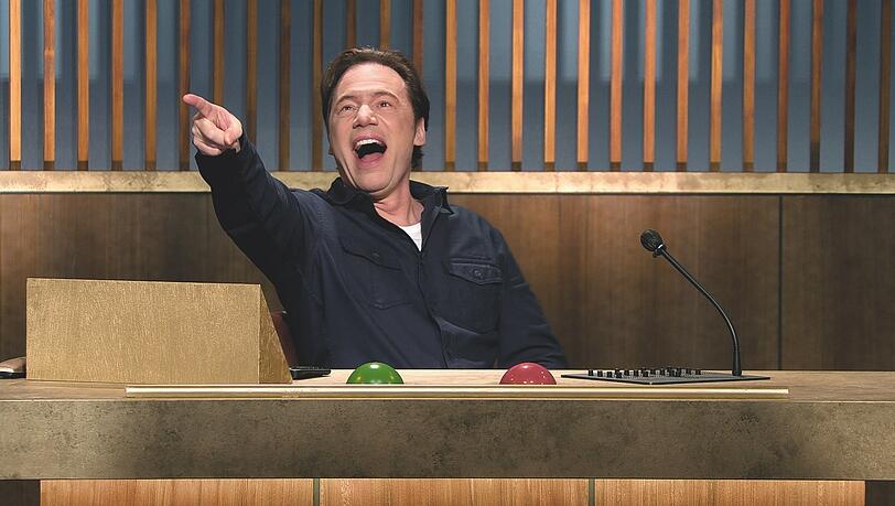 Michael Bully Herbig freut sich, wenn er einen Komiker beim Lachen ertappt.