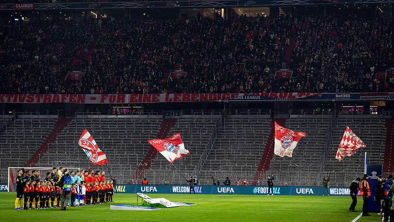 Die S&uuml;dkurve des FC Bayern blieb schonmal in dieser Saison leer.