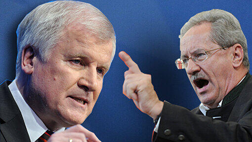 Horst Seehofer (CSU) gegen Christian Ude (SPD) im TV-Duell beim BR: Die AZ hat einen Liveticker im Programm.
