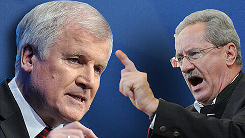 Horst Seehofer (CSU) gegen Christian Ude (SPD) im TV-Duell beim BR: Die AZ hat einen Liveticker im Programm.