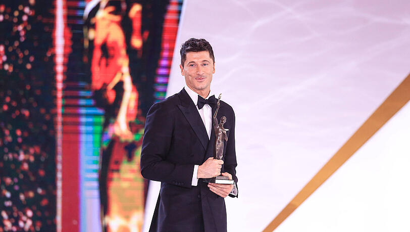 Robert Lewandowski ist erneut Polens Sportler des Jahres.