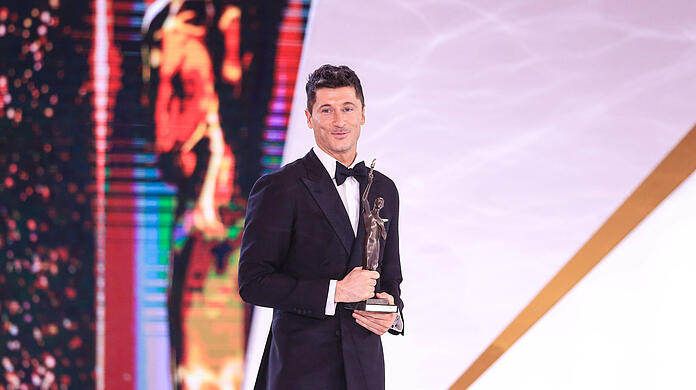 Robert Lewandowski ist erneut Polens Sportler des Jahres.