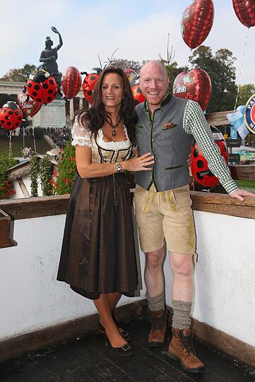 Weitere Bilder vom Bayern-Besuch auf der Wiesn 2014