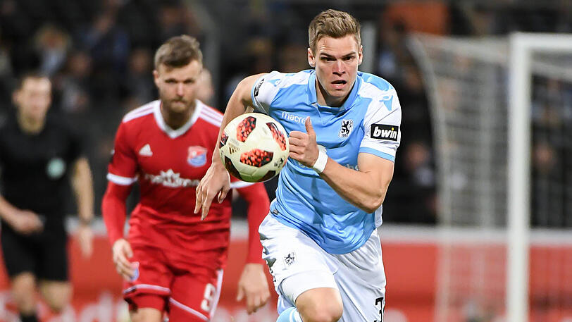War vom VfL Bochum an den TSV 1860 ausgeliehen: Simon Lorenz (re.).