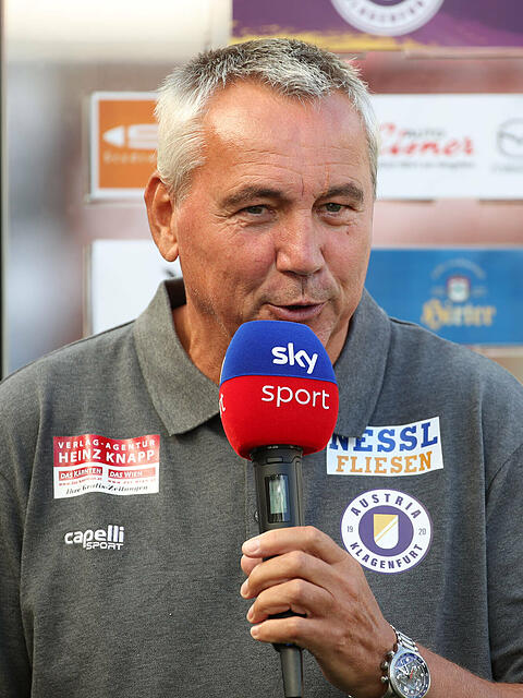 Aufstiegsheld und Ex-Löwen-Trainer Peter Pacult.